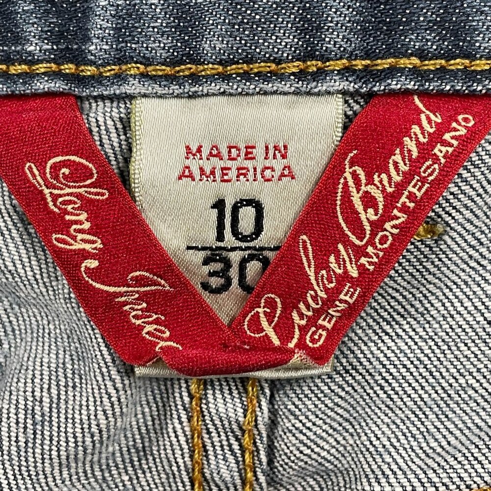 VTG Lucky Brand Jeans Womens 10 Sweet N Low Gene Montesano Made in USA - Picture 5 of 12
